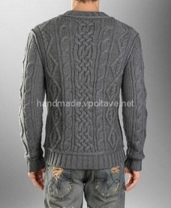 Чоловік в'язаний пуловер з колекції D & G
