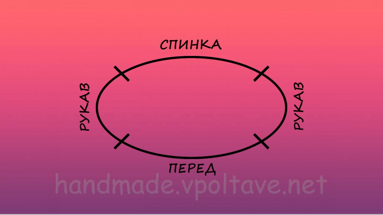 Схема В'язаного світшоту реглану для хлопчика